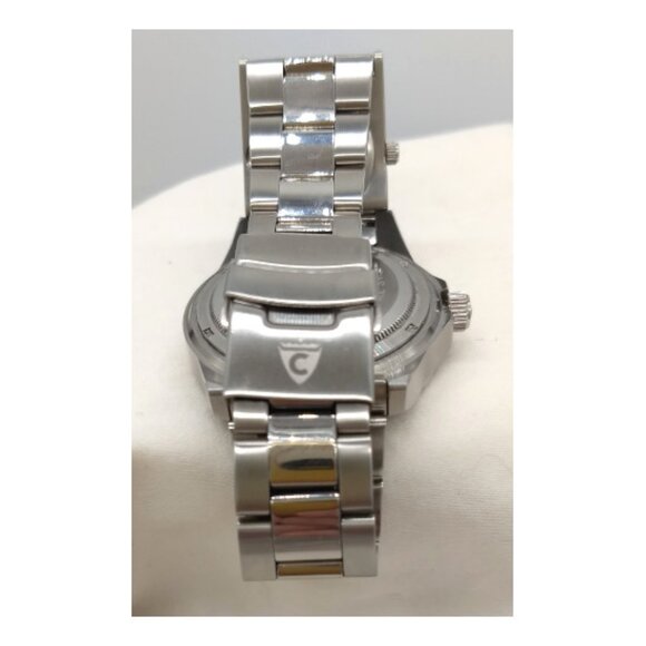 Croton CA301150SSBL Dual Time Automatic-Quartz Watch - Picture 8 of 8